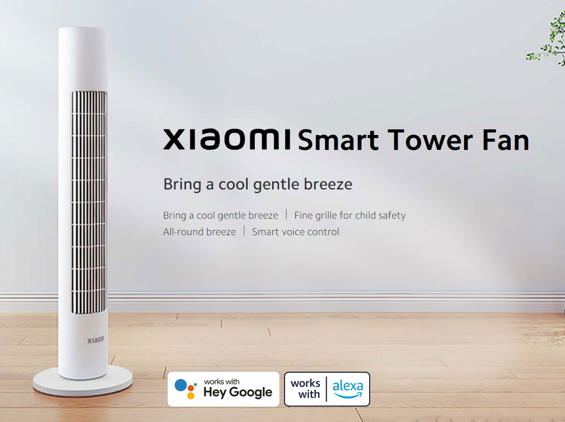 Inverter tower fan