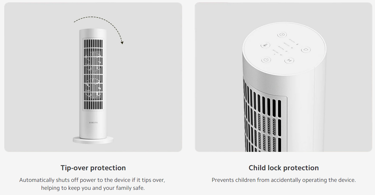 Xiaomi Smart Tower Heater Lite – BISHOP-Official Xiaomi Eco Distributor