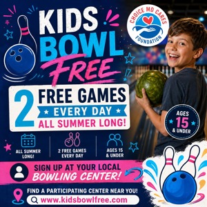 Kids Bowl Free all summer long